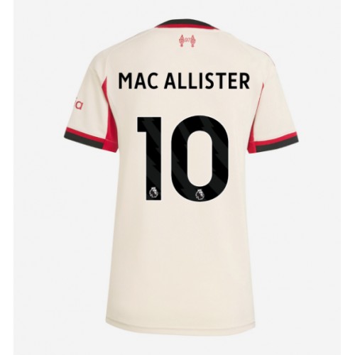 Ženski Nogometni dresi Liverpool Alexis Mac Allister #10 Gostujoči 2025-26 Kratek Rokav